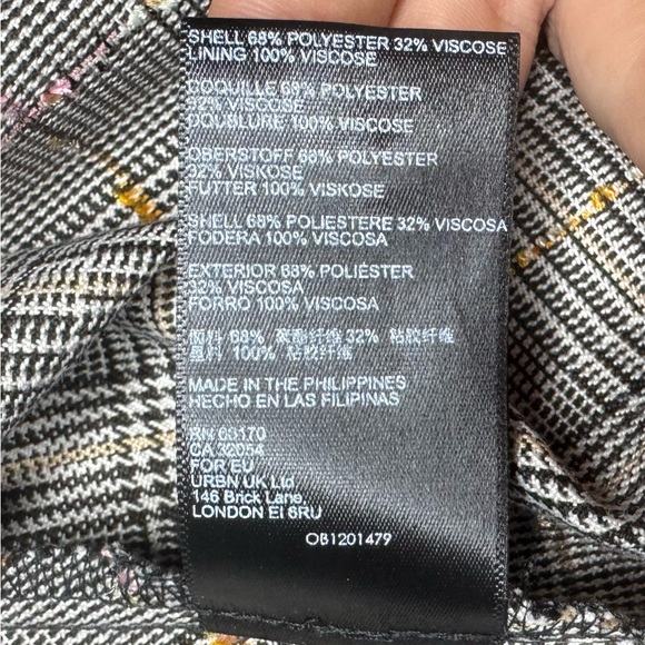 Anthropologie Maeve Reese Plaid Midi Dress NWT Women’s 14 - Picture 10 of 13